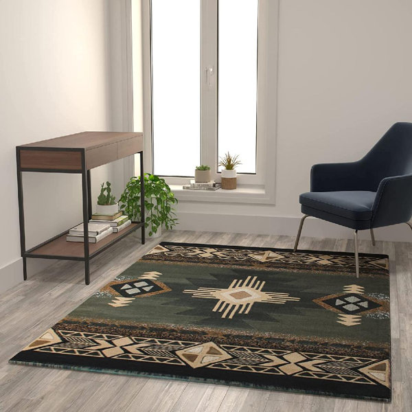 Foundry Select Area Rug Rustic Rug With Jute Backing Wayfair